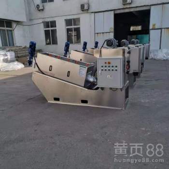 污泥處理裝備制造 疊螺式污泥脫水機在生活污水與化工污泥處理中的關鍵角色